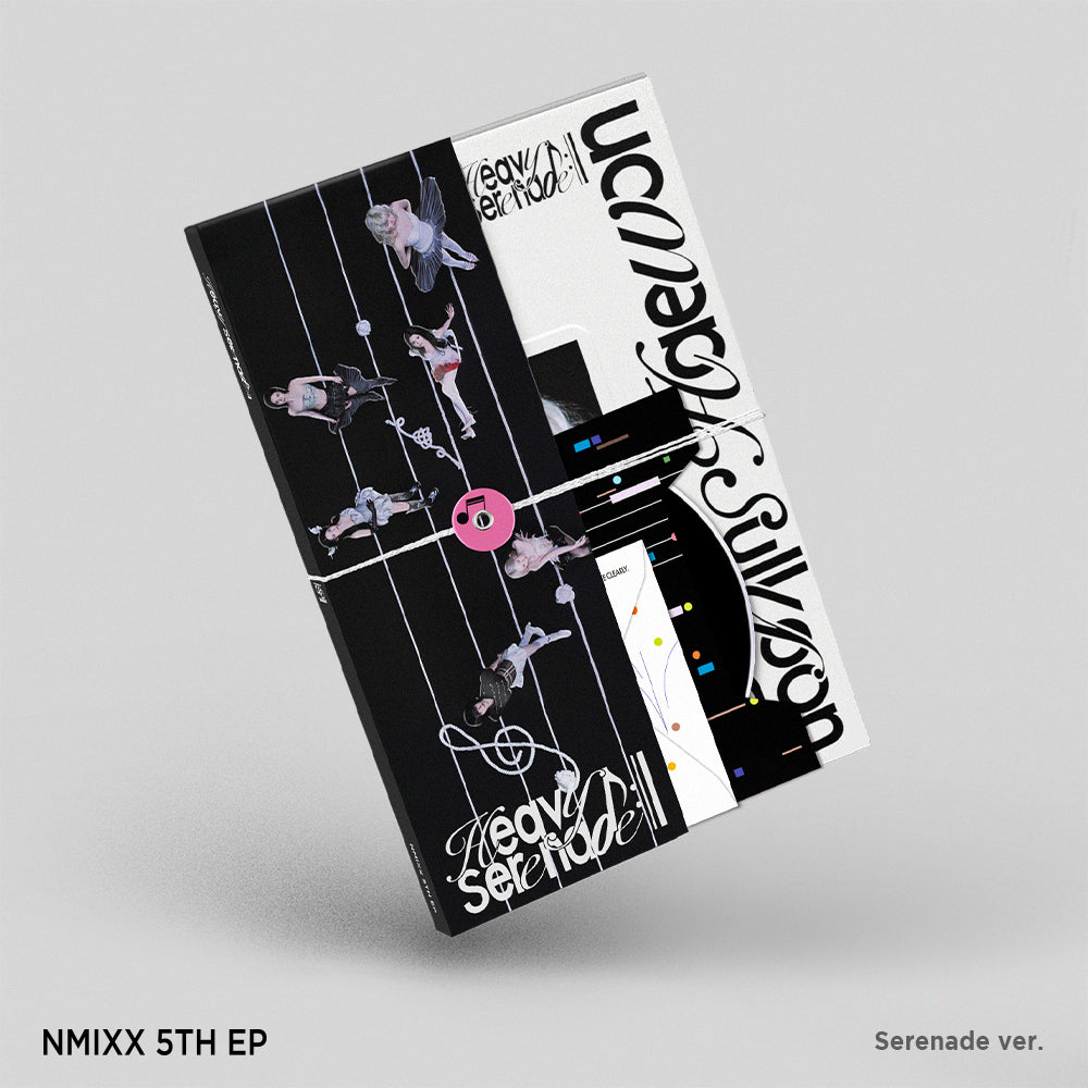 NMIXX HEAVY SERENDAE album (Melody Box Jiwoo Ver.) product artwork